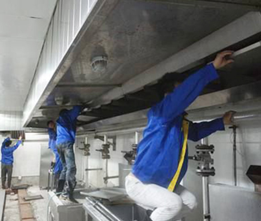 大型油煙機清洗